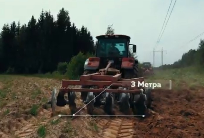 Борона дисковая навесная мелиоративная БДН-3,0М-1