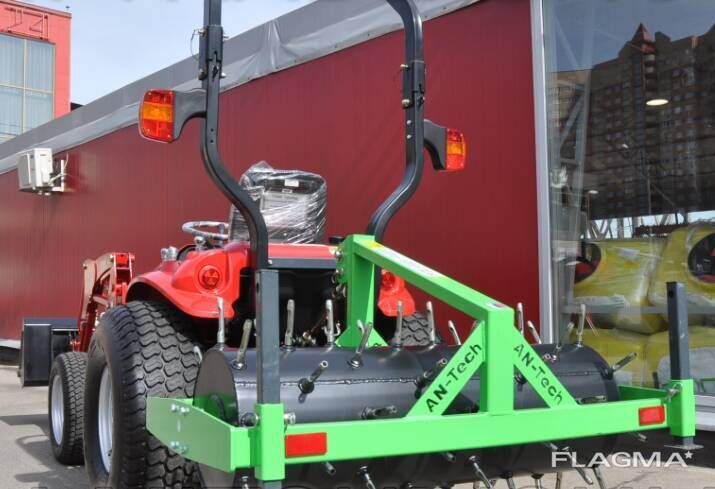 Аэратор навесной водоналивной на мини трактор