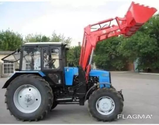 Погрузчик фронтальный навесной (КУН) ПФН-21 на МТЗ-1221 с ковшом 1,1м3