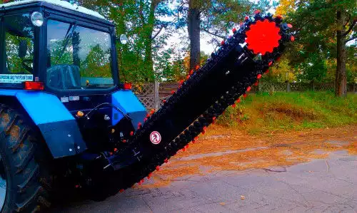 Экскаватор цепной ЭЦ-1800 (зима)