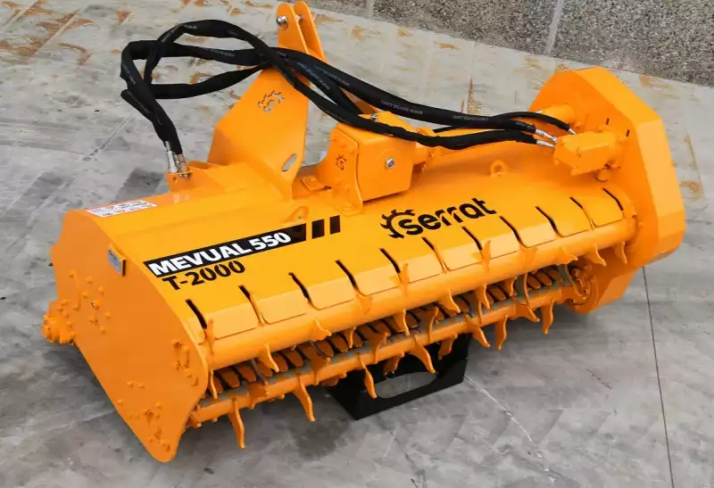 Мульчер для измельчения веток садовых деревьев Serrat Mevual 550