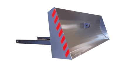 Отвал бульдозерный ПЭК.13.100А для грейферного погрузчика ПЭ-Ф-1БМ, ПЭФ