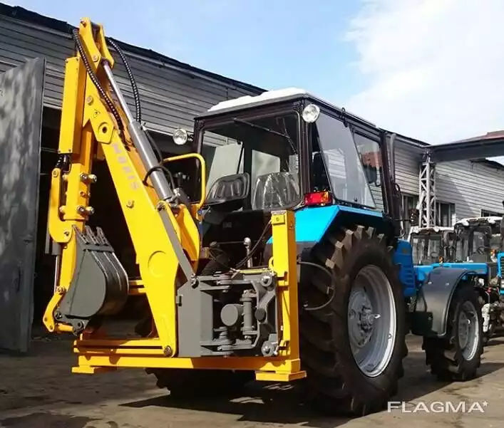 Навесной быстросъемный экскаватор Femac S7S на МТЗ