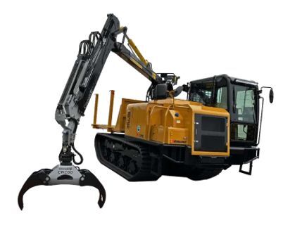 Трактор промышленный ТЛП-4М-031 с технологическим оборудованием «Лесной форвардер» с механич. трансмиссией