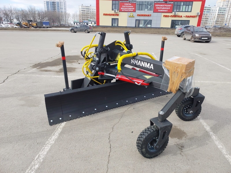 Грейдер на мини погрузчик 3м