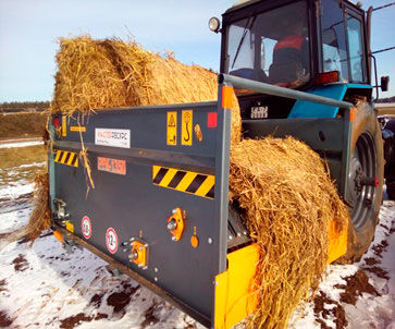 Раздатчик-размотчик кормов РРК-1350