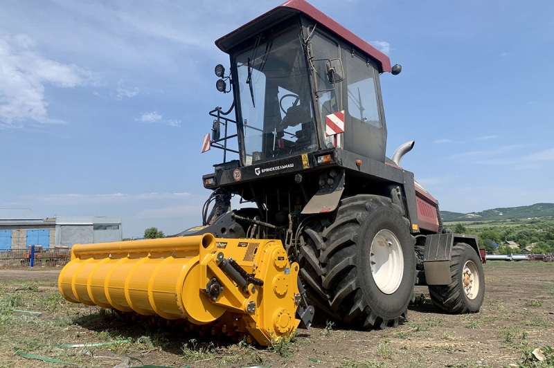 Энергосредство универсальное УЭС-280 (Палессе U280) с ротоватором Suokone Mericrusher MJS-241STG