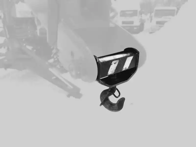 Грузоподъемный крюк для грейферного погрузчика ПЭ-Ф-1БМ, ПЭФ — ПЭК.08.601