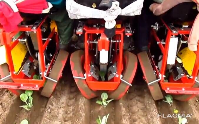 Сажалка кассетная, полуавтомат