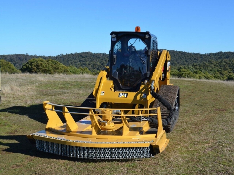 Роторная косилка на мини погрузчик 1,75м