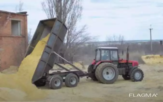Полуприцеп тракторный самосвальный герметичный 2ПТСГ.10 (Щеповоз. зерновоз)