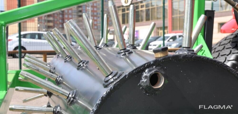 Аэратор навесной водоналивной на мини трактор