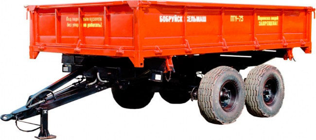 Полуприцеп универсальный ПТУ-7,5