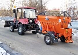 Пескоразбрасыватель полуприцепной ПРР – 1,0 Шнековый