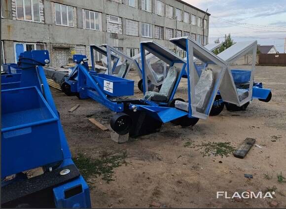 Сажалка (лесопосадочная машина на трактор) для посадки саженцев саксаула АЛП-4С