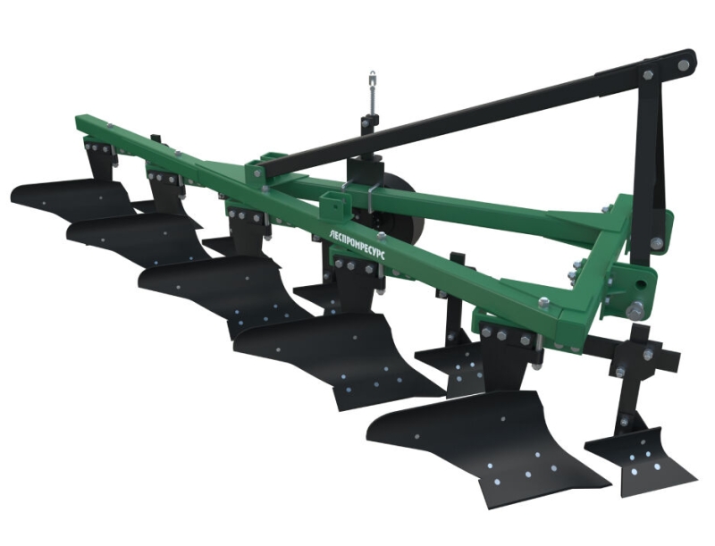 Лемешный плуг ПЛН-5-35П с предплужниками