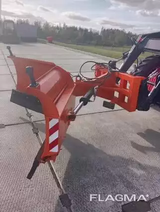 Снегоуборочный гидроповоротный отвал Бабочка для фронтальных погрузчиков МТЗ