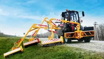 Навесные манипуляторы с косилками-мульчер «СТРИЖ»