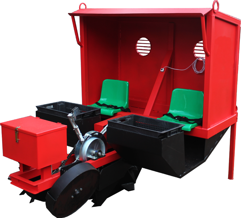 Машина лесопосадочная МЛП-1 (АЛП-1) (модернизированная МЛУ-1)