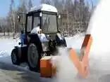 Оборудование снегоочистительное навесное на заднюю навеску трактора Мтз