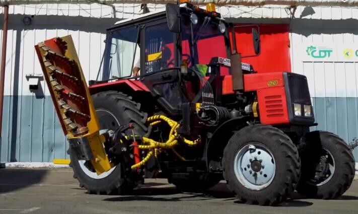 Винтовая фреза для дорожных обочин