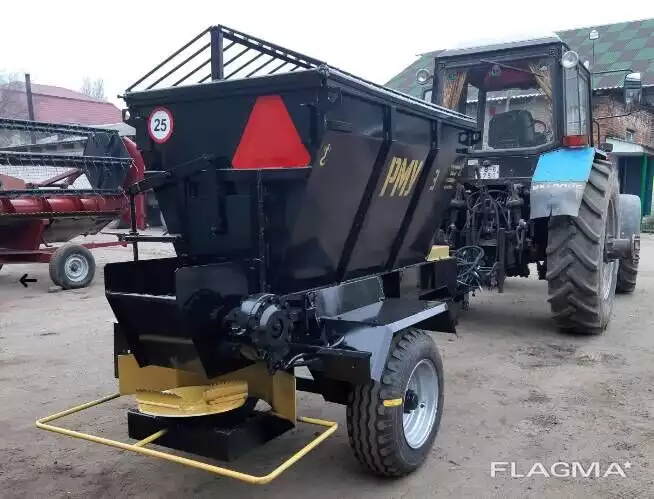 Машина для внесения минеральных удобрений РМУ-3