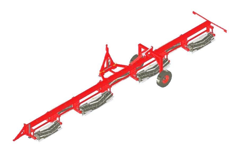 Каток измельчитель однобалочный КИД-14