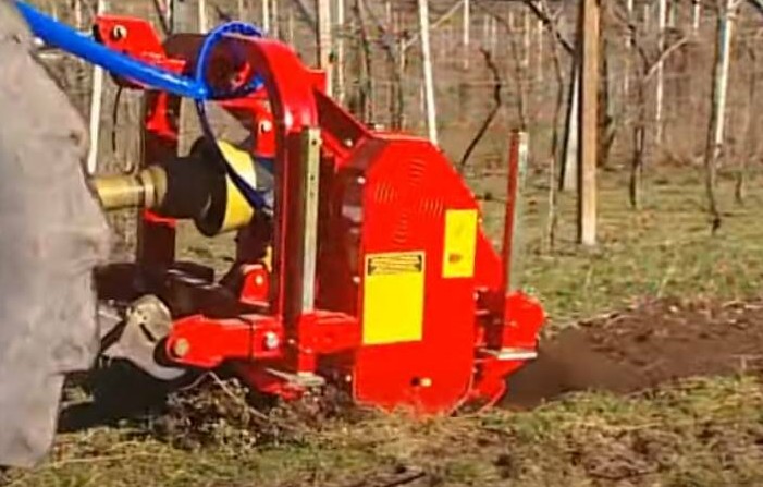 Измельчитель пней для трактора 80-130 Л. С.