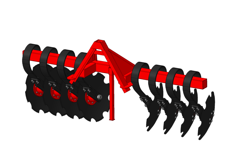 Борона лесная дисковая БЛД-2,7