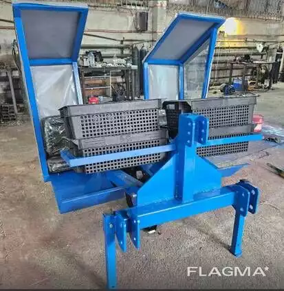 Сажалка лесная универсальная СЛУ-1 (лесопосадочная машина на МТЗ)