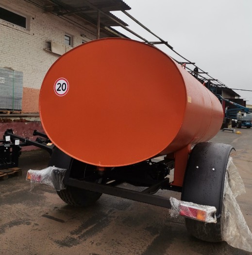 Машина поливомоечная на трак-торном прицепе модели ПО-5,0