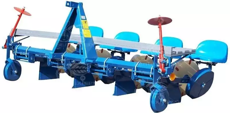 Рассадопосадочная машина четырёхрядная