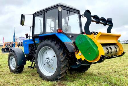 Мульчер FX3 модель Т-1600 с плавающими молотками и механической толкающей рамой