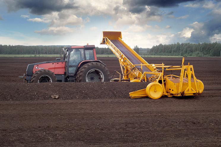 Погрузчик фрезерного торфа Meripeat HK-16.5