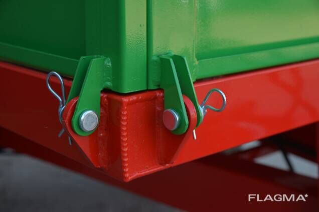 Полуприцеп малогабаритный тракторный МТЗ-320 с ПСМ самосвальный (1.5 т)