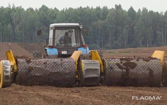 Машина для сбора мелких пней МПТ 22-1З