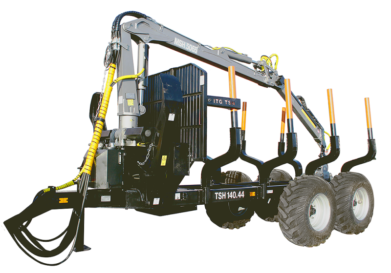 Полуприцеп лесовозный TSH 140.44 (ТУ BY 191761314.003–2019)