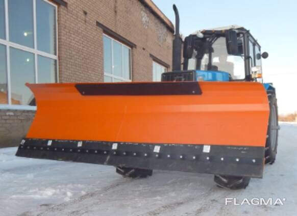 Поворотный снежный отвал СО 3.0 на трактор МТЗ 1221/ МТЗ 1523