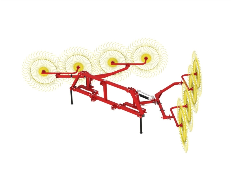 Грабли-ворошилки колесно-пальцевые HARVEST PWR 8