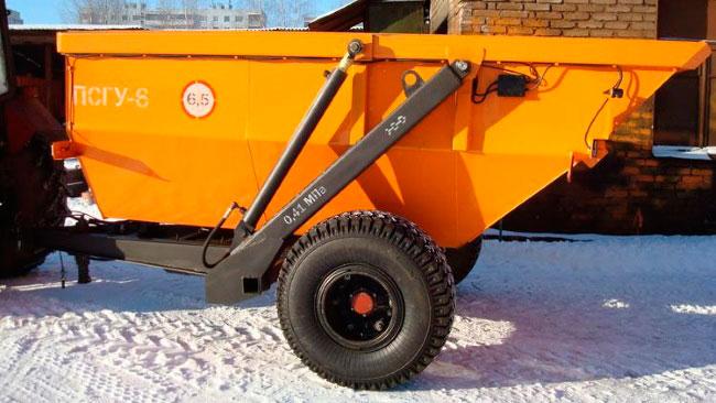 Полуприцепы самосвальные