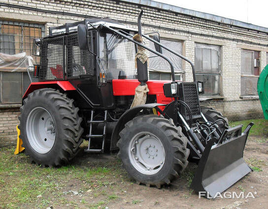 Комплект защитного ограждения для лесного трактора