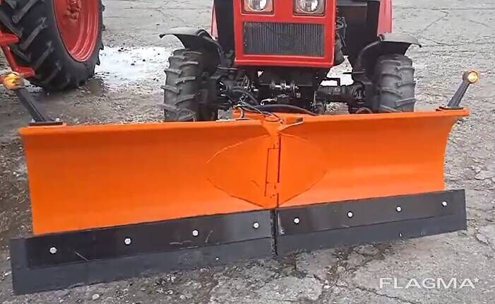 Отвал гидроповоротный "Бабочка" для малогабаритных тракторов МТЗ-320, МТЗ-622