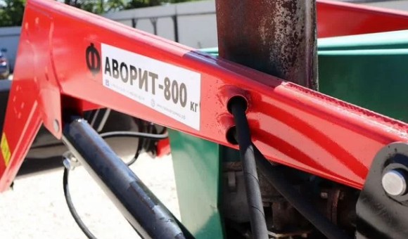 Погрузчик (КУН) ПКУ-0,8 (три цилиндра) на трактор Т40/ЛТЗ с ковшом фронтальным V=0,65м³ L=2000мм