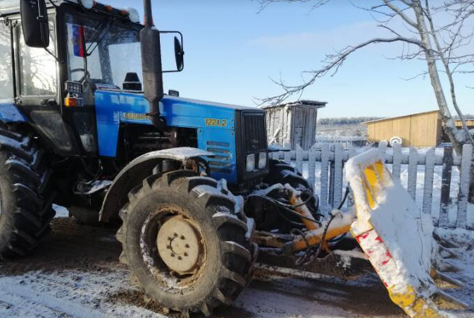 Корчеватель пней навесной на трактор