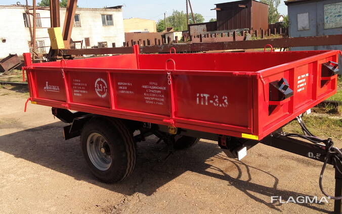 Полуприцеп тракторный ПТ-3,3 (с разгрузкой на три стороны)