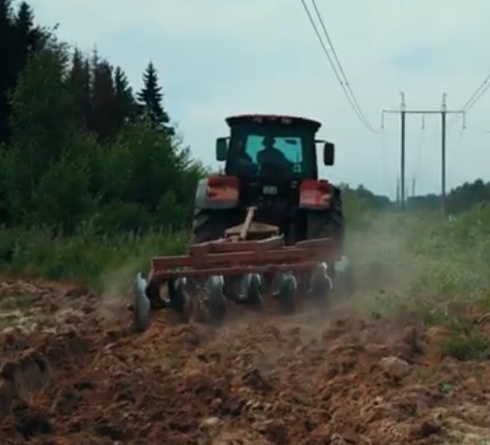 Борона дисковая навесная мелиоративная БДН-3,0М-1