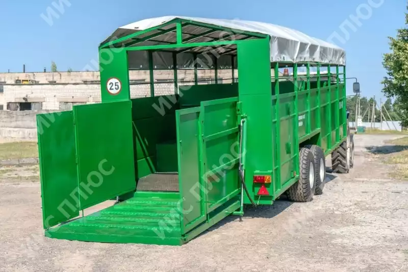 Тележка специализированная ТПС-6-01 (двухосная, для перевозки КРС)