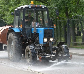 Машина поливомоечная на трак-торном прицепе модели ПО-5,0