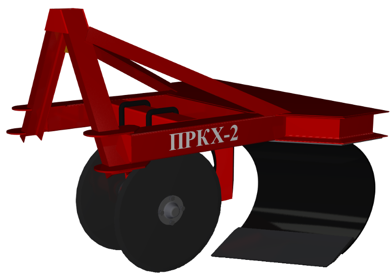 Плуг двухотвальный для распахивания корневищ хмеля ПРКХ-2