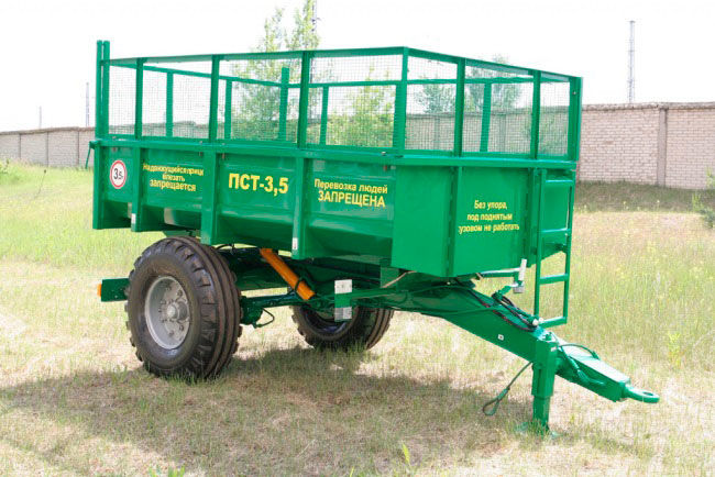 Полуприцеп самосвальный ПСТ-3,5